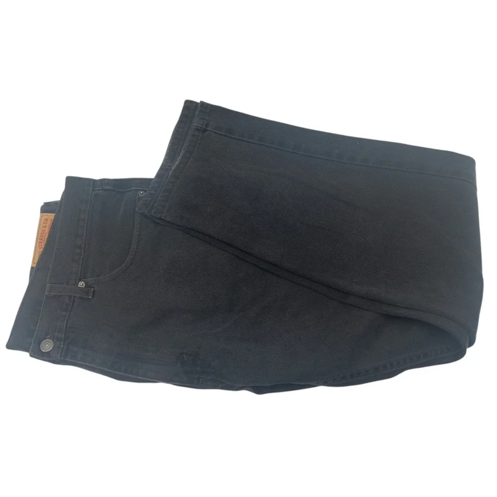 Levi's 505 Black Men's Jeans 38x32; pre-owned